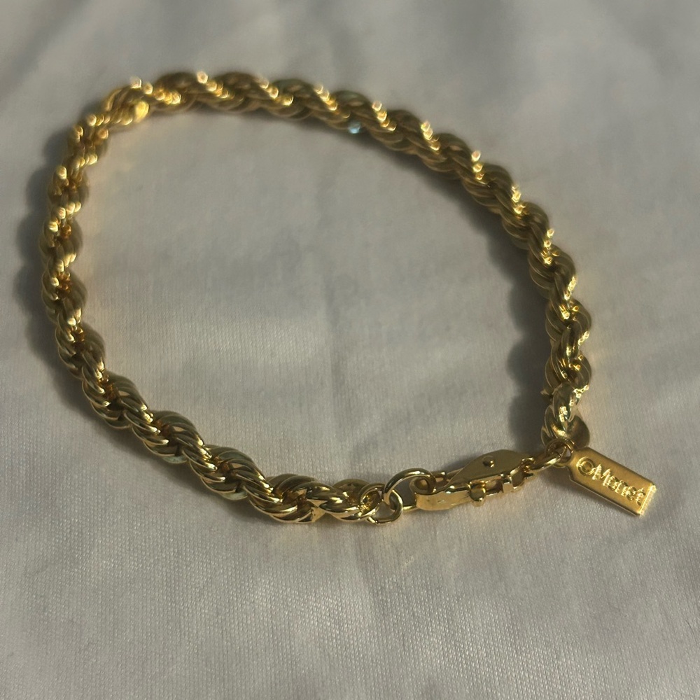 Monet Gold Tone Bracelet